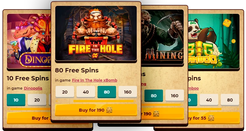 SmokAce freespins